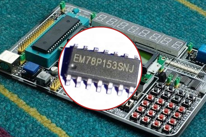 EM78P153B是一款采用低功耗、高速CMOS技術設計開發的8位微處理器